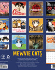 Mewvie Cats 2027 Wall Calendar
