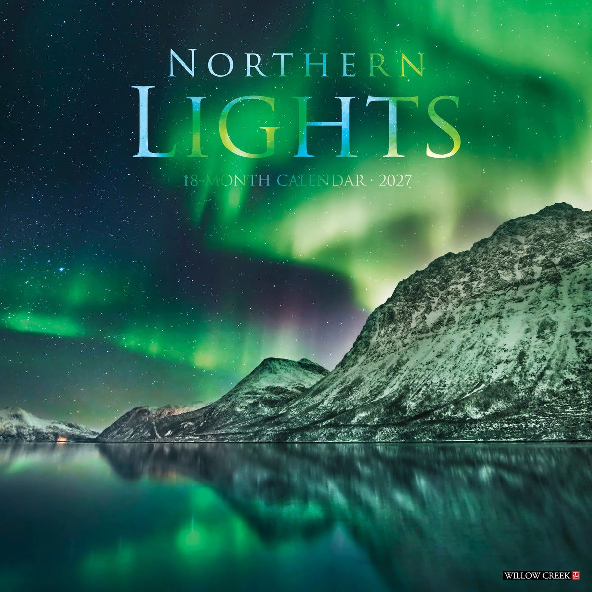 Northern Lights 2027 Wall Calendar