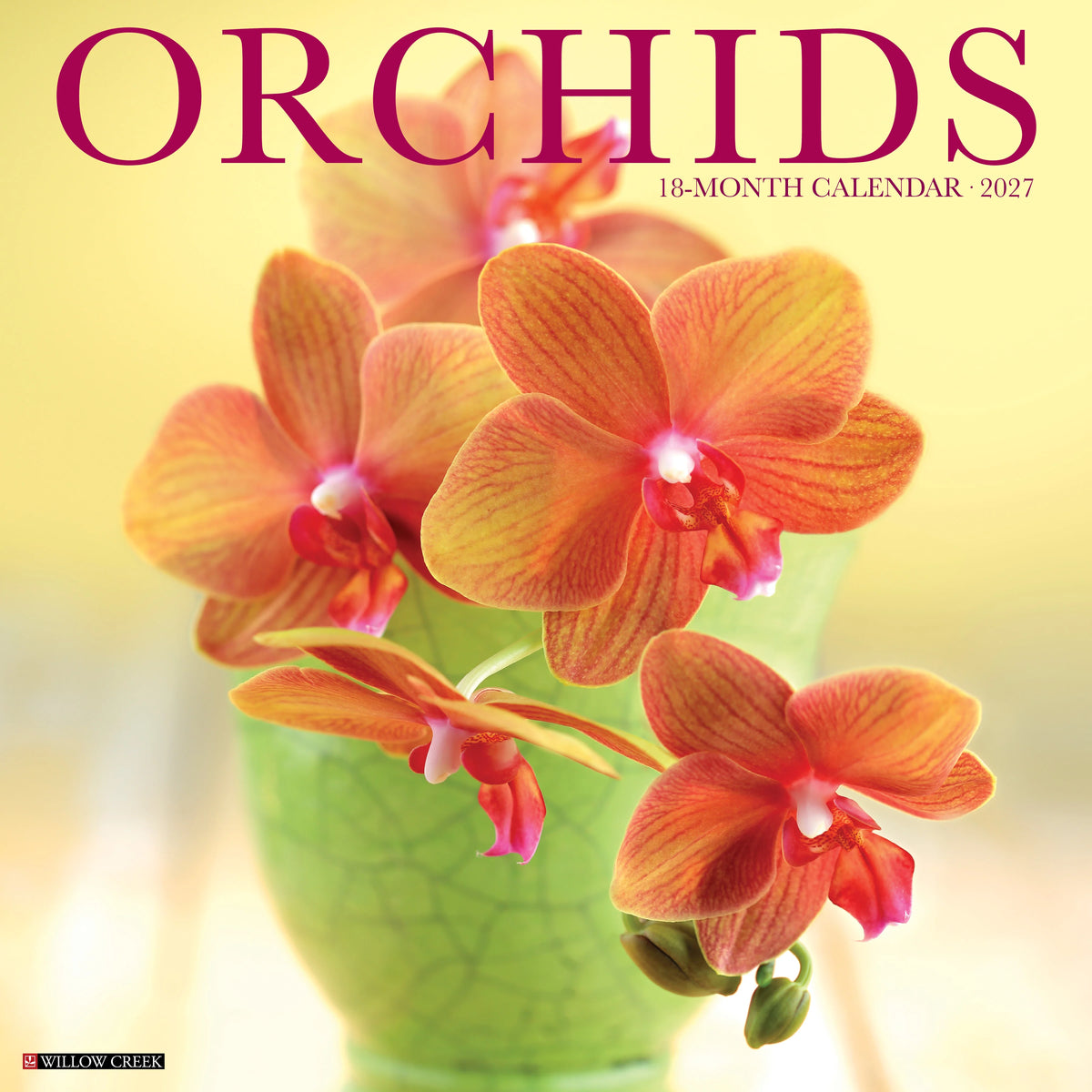 Orchids 2027 Wall Calendar