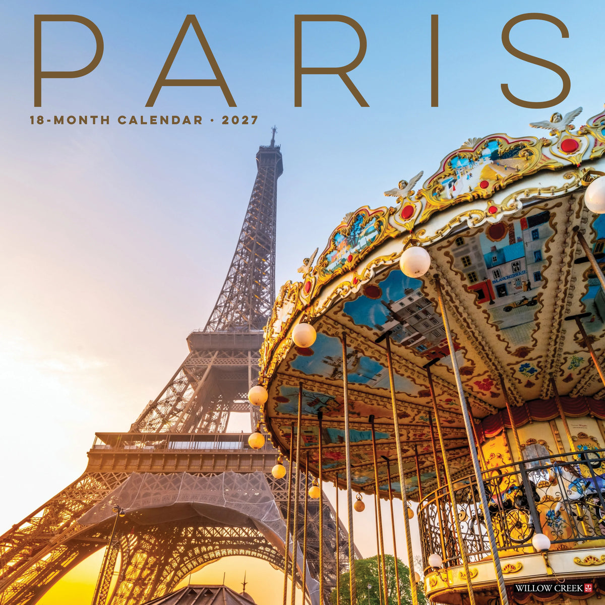 Paris 2027 Wall Calendar