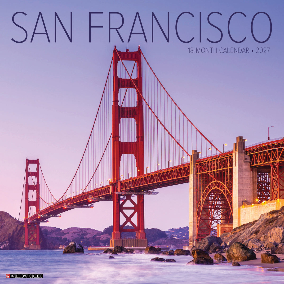 San Francisco 2027 Wall Calendar