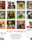 Just Yorkies 2027 Wall Calendar