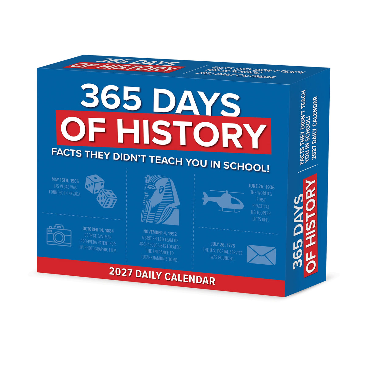 365 Days of History 2027 Box Calendar