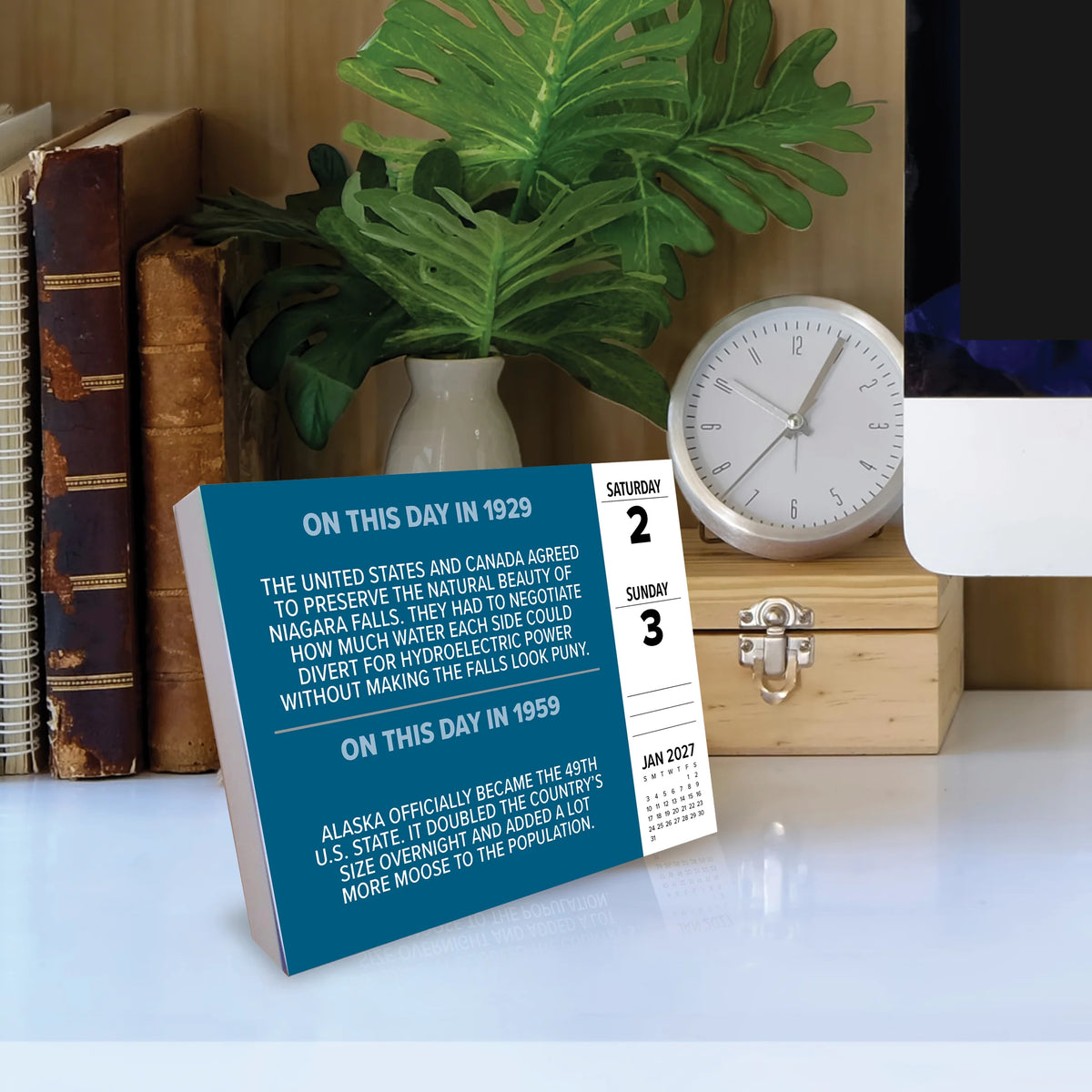 365 Days of History 2027 Box Calendar
