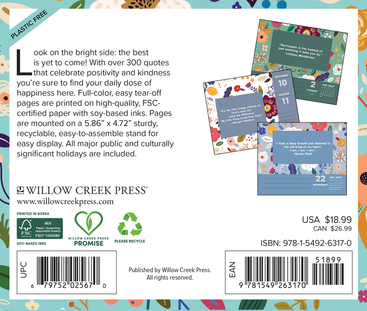 365 Days of Positivity 2027 Box Calendar