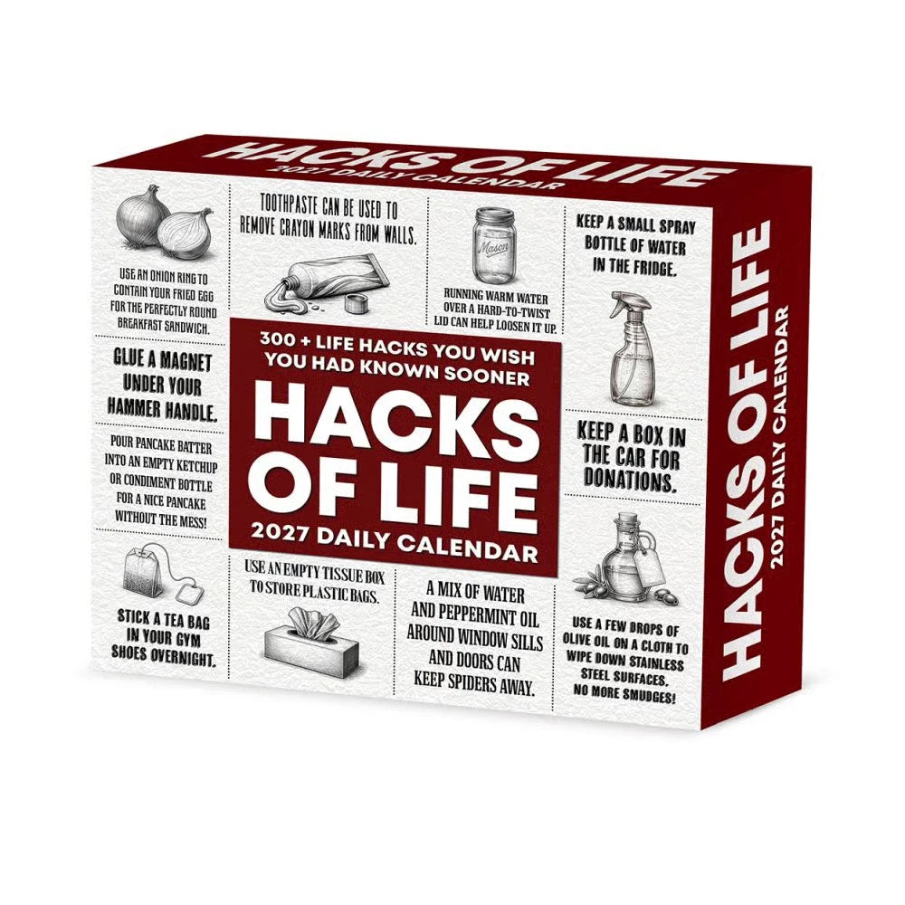 Hacks of Life 2027 Box Calendar