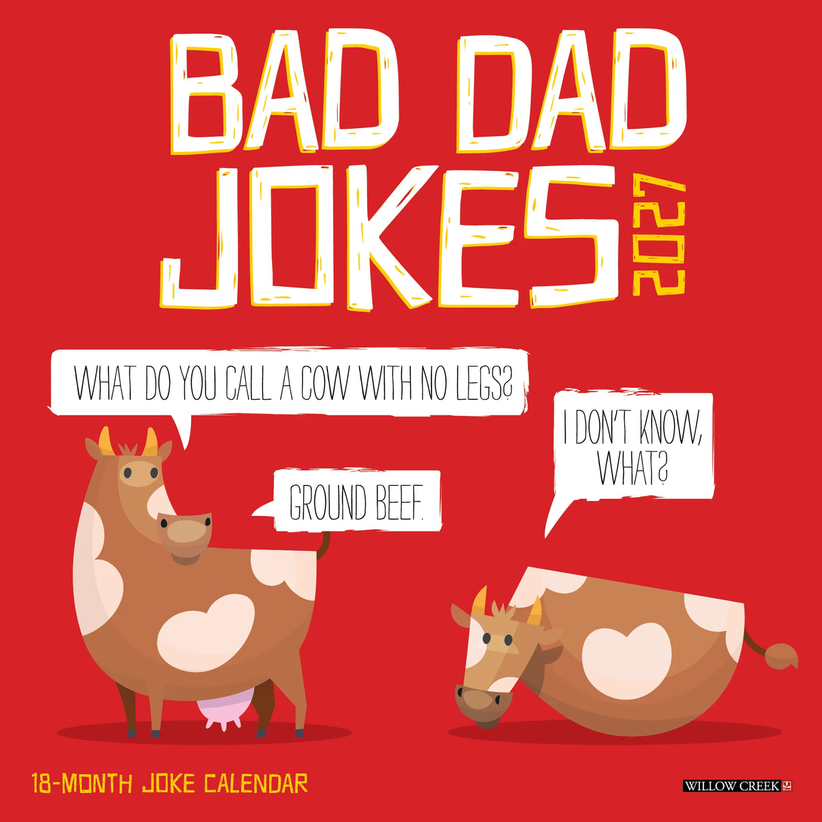 Bad Dad Jokes 2027 Mini Calendar