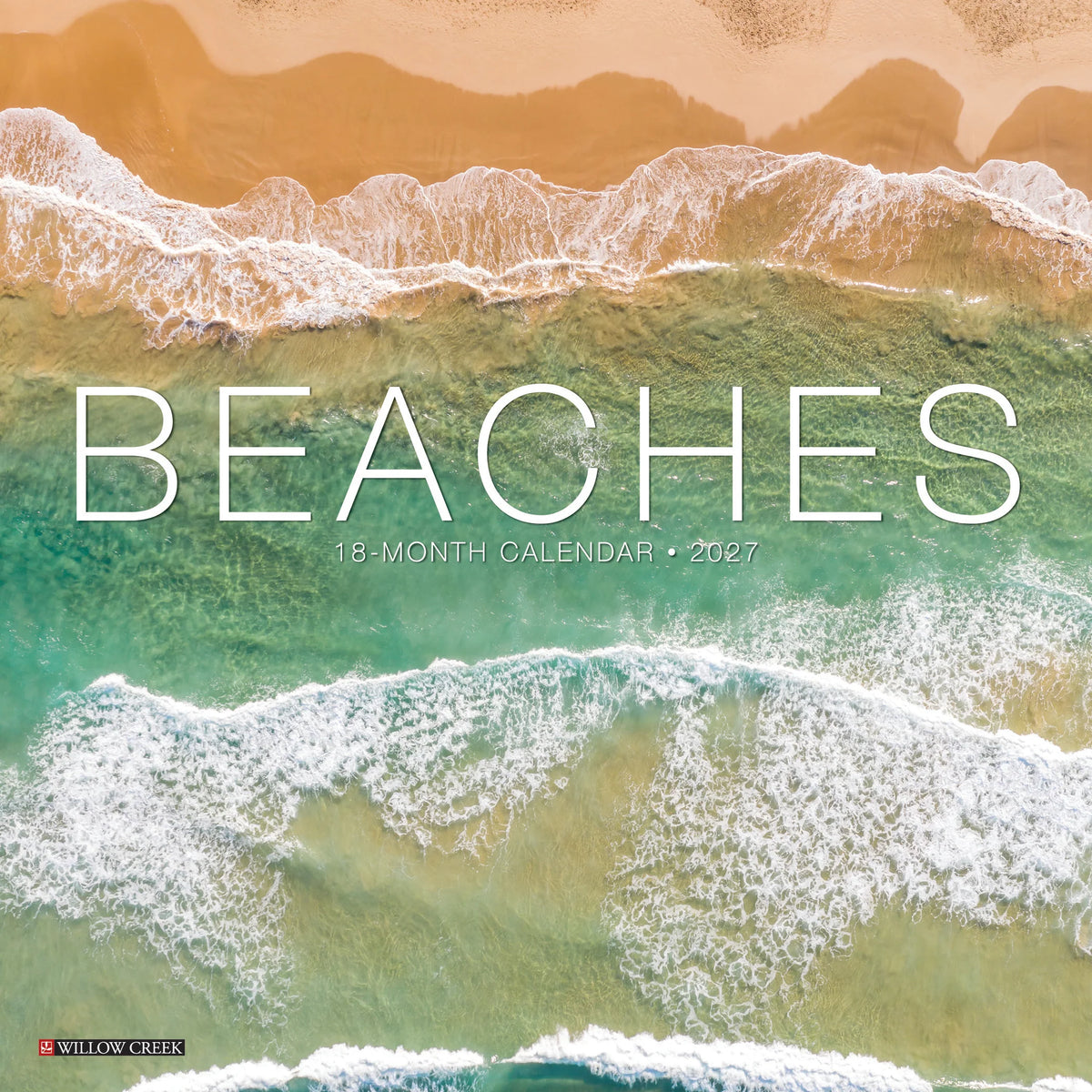 Beaches 2027 Mini Wall Calendar