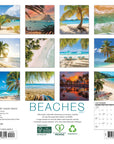 Beaches 2027 Mini Wall Calendar