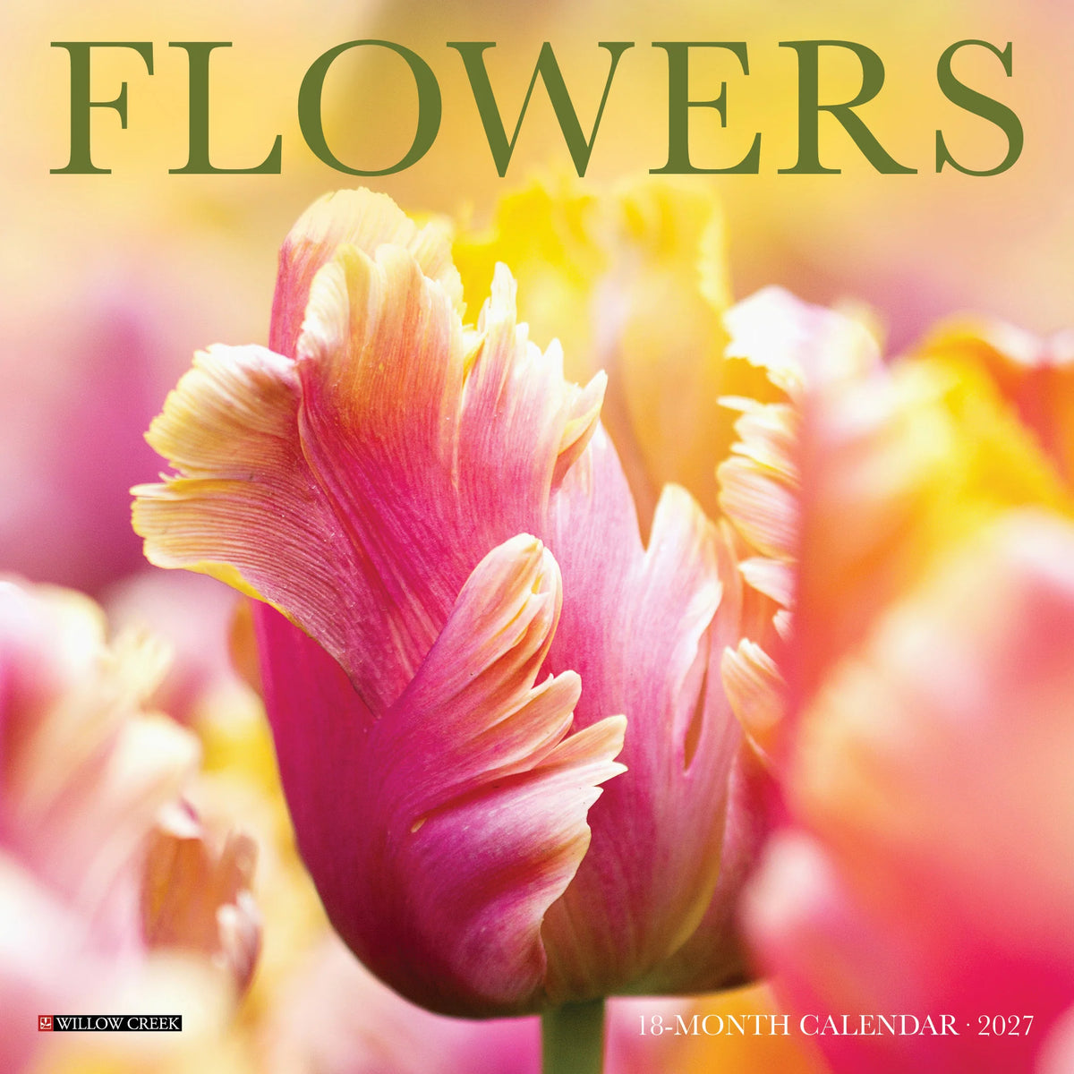 Flowers 2027 Mini Wall Calendar