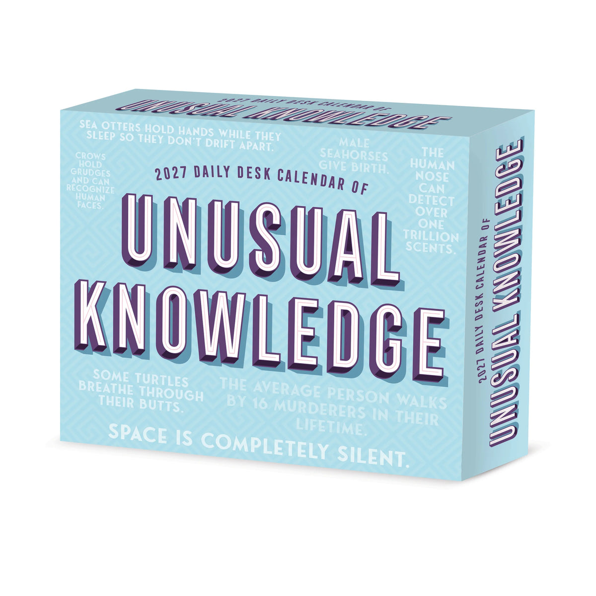 Daily Desk Calendar of Unusual Knowledge 2027 Box Calendar