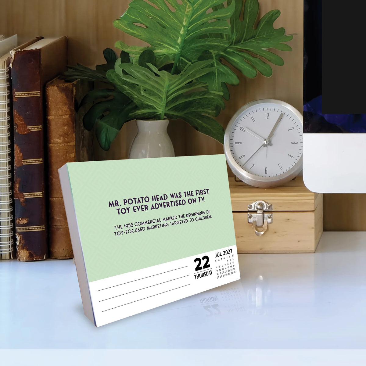 Daily Desk Calendar of Unusual Knowledge 2027 Box Calendar