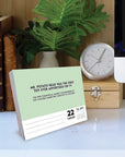 Daily Desk Calendar of Unusual Knowledge 2027 Box Calendar