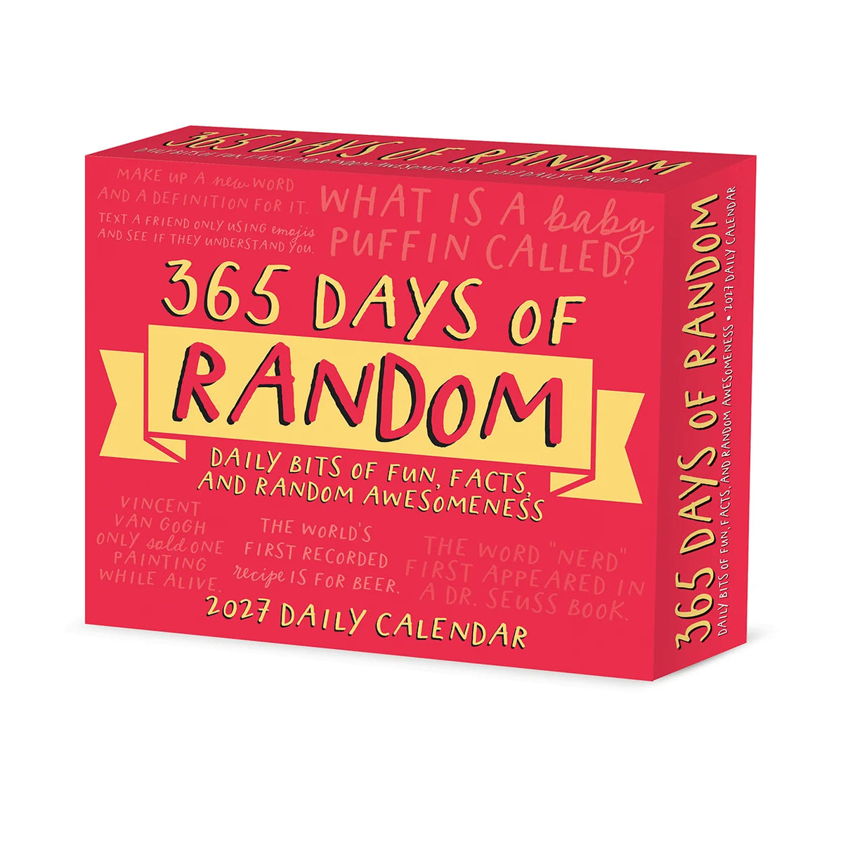 365 Days of Random 2027 Box Calendar