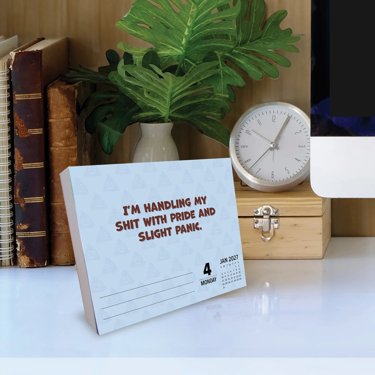 Same Sh!t Different Day 2027 Box Calendar