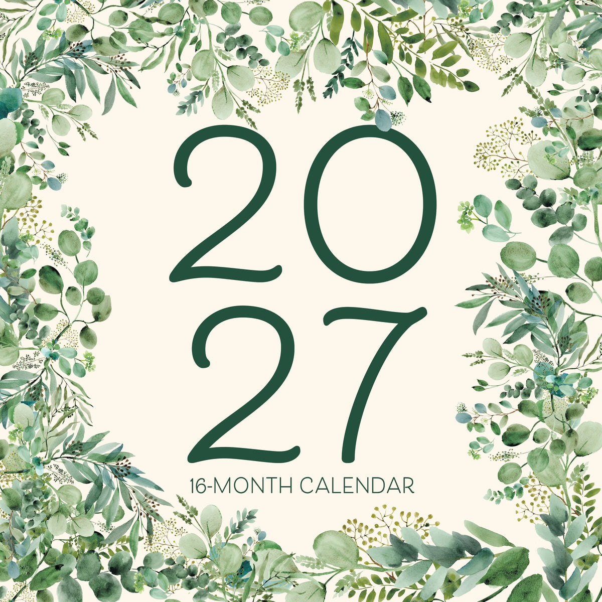 Botanical 2027 Wall Calendar