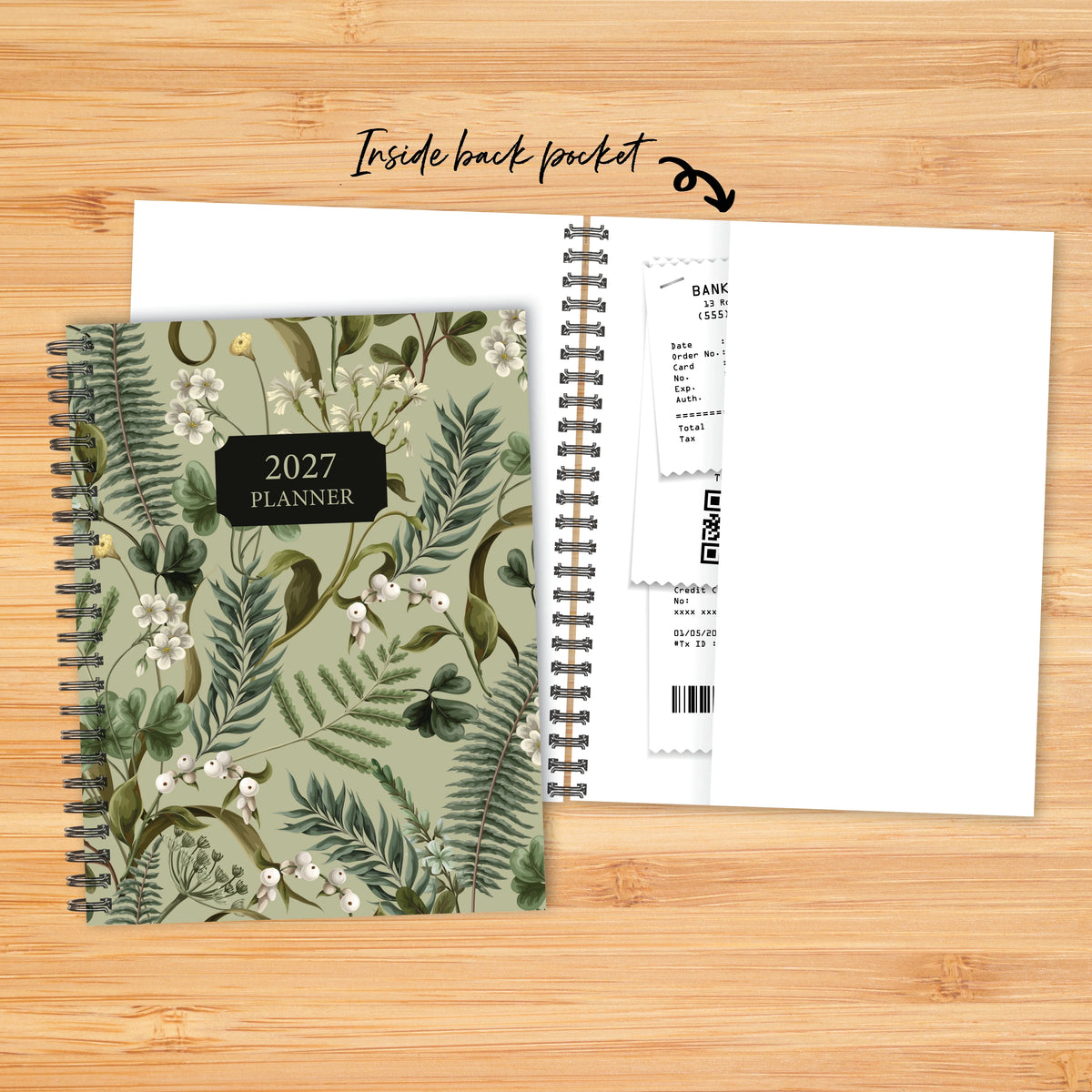 Woodland Garden 2027 Weekly Planner