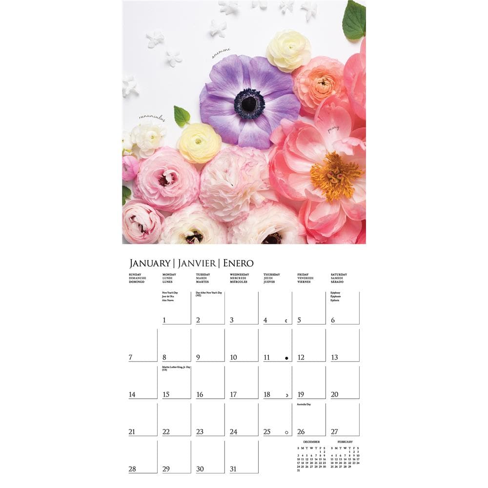 fleurs-2024-wall-calendar