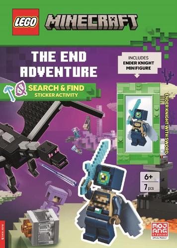 LEGO®  Minecraft™: The End Adventure Search &amp; Find Sticker Activity Book (with Ender Knight minifigure and sword)