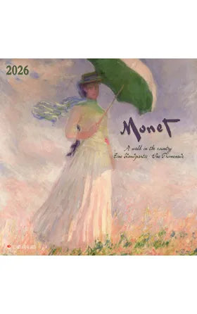 Claude Monet, A Walk In The Country Wall Calendar 2026 | Bookazine HK