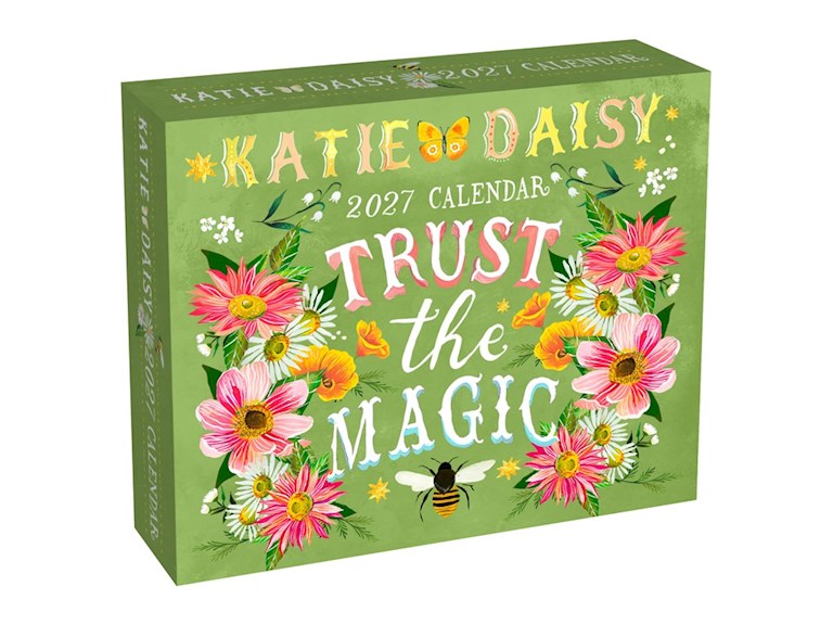 Katie Daisy 2027 Box Calendar