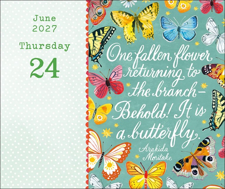 Katie Daisy 2027 Box Calendar