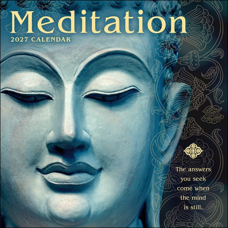 Meditation 2027 Wall Calendar