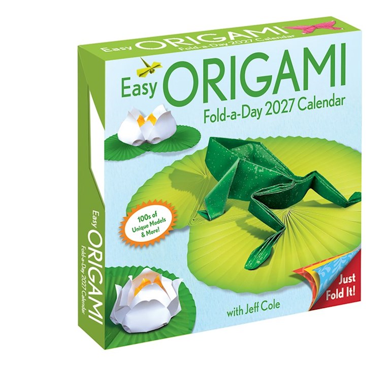 Easy Origami Fold-a-Day Box Calendar