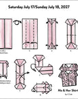 Easy Origami Fold-a-Day Box Calendar