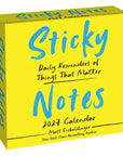 Sticky Notes 2027 Box Calendar