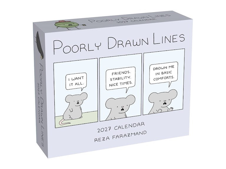 Poorly Drawn Lines 2027 Box Calendar