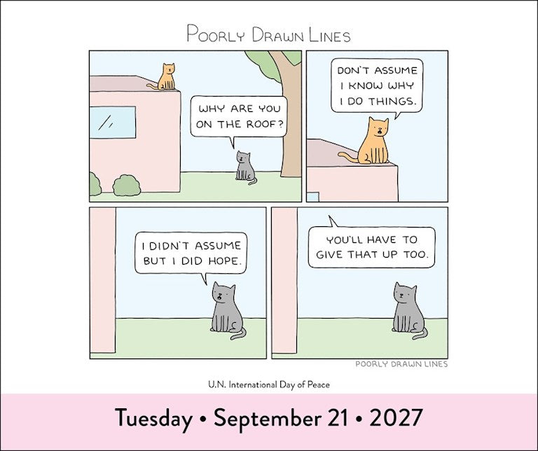 Poorly Drawn Lines 2027 Box Calendar