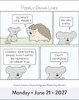 Poorly Drawn Lines 2027 Box Calendar