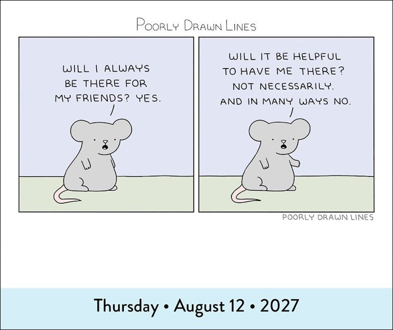 Poorly Drawn Lines 2027 Box Calendar