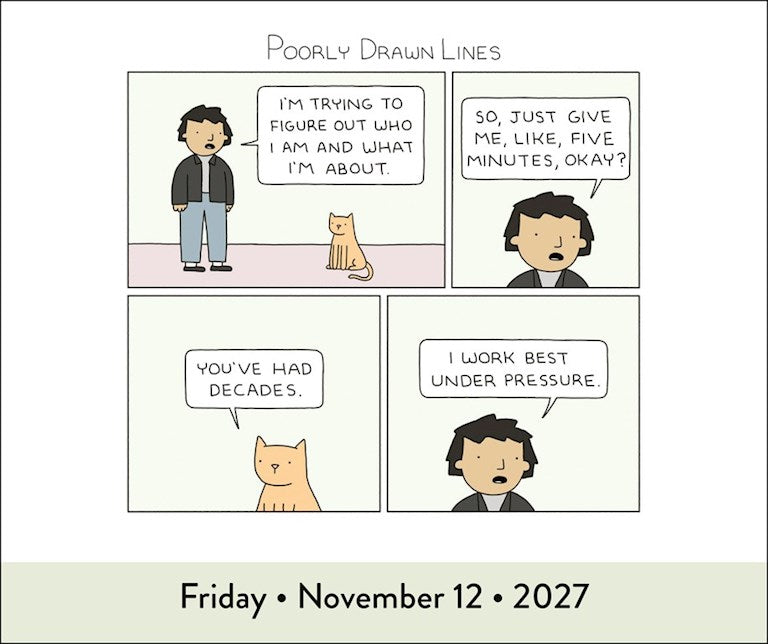 Poorly Drawn Lines 2027 Box Calendar
