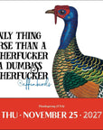 Effin' Birds 2027 Day-to-Day Calendar