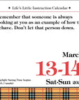 Life's Little Instruction 2027 Boxed Calendar