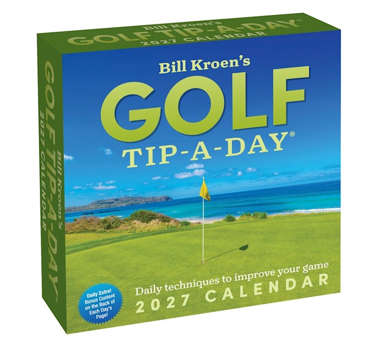 Golf Tip-A-Day 2027 Box Calendar