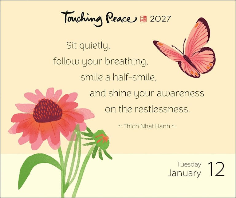 Thich Nhat Hanh 2027 Box Calendar