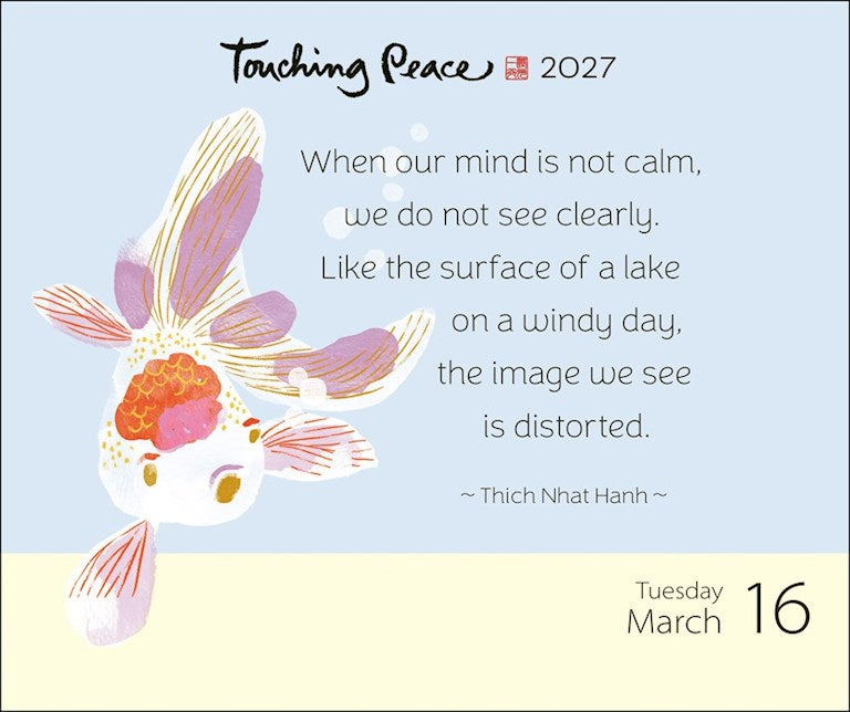 Thich Nhat Hanh 2027 Box Calendar
