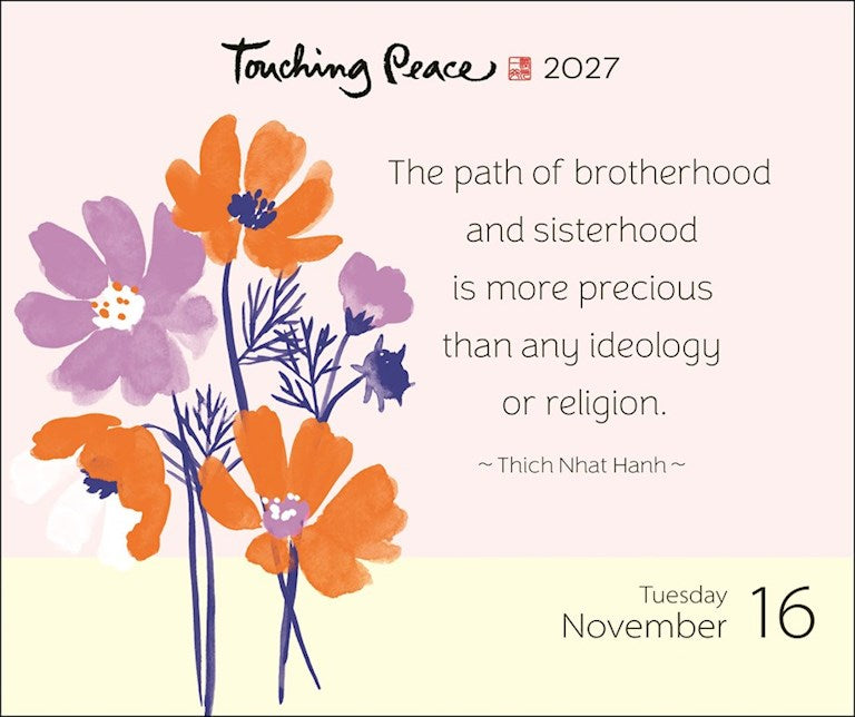 Thich Nhat Hanh 2027 Box Calendar
