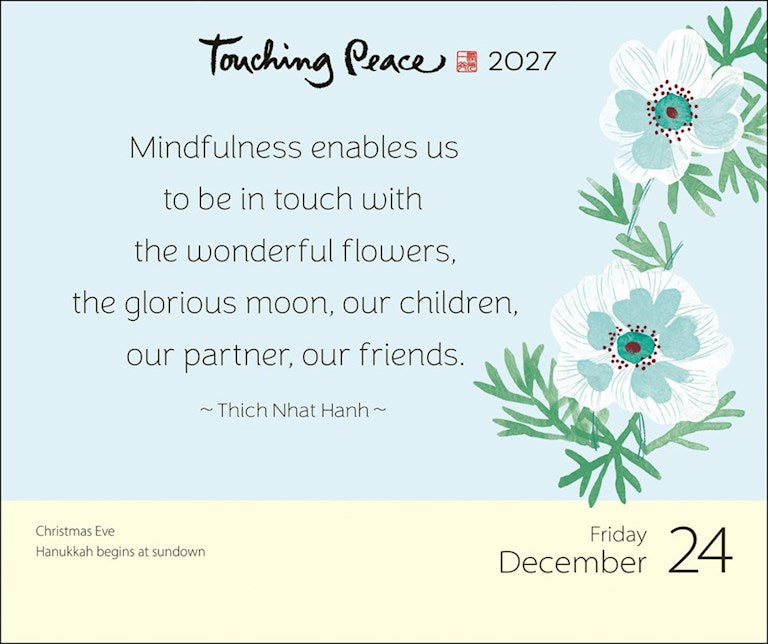 Thich Nhat Hanh 2027 Box Calendar