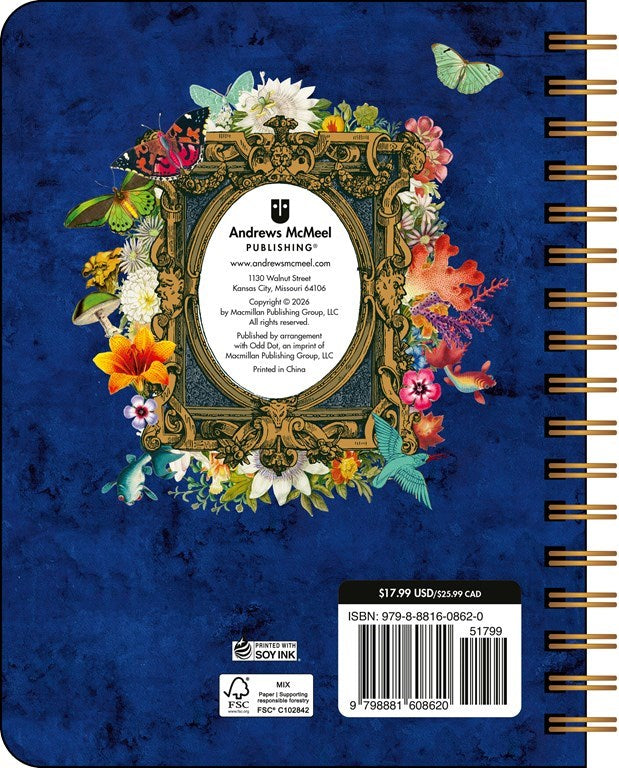 Antiquarian Sticker Book Monthly/Weekly Planner