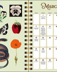Antiquarian Sticker Book Monthly/Weekly Planner