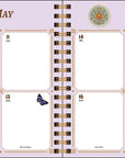 Antiquarian Sticker Book Monthly/Weekly Planner