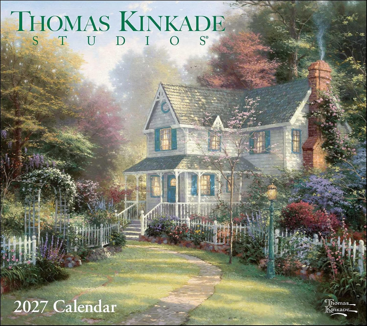 Thomas Kinkade Studios 2027 Deluxe Wall Calendar