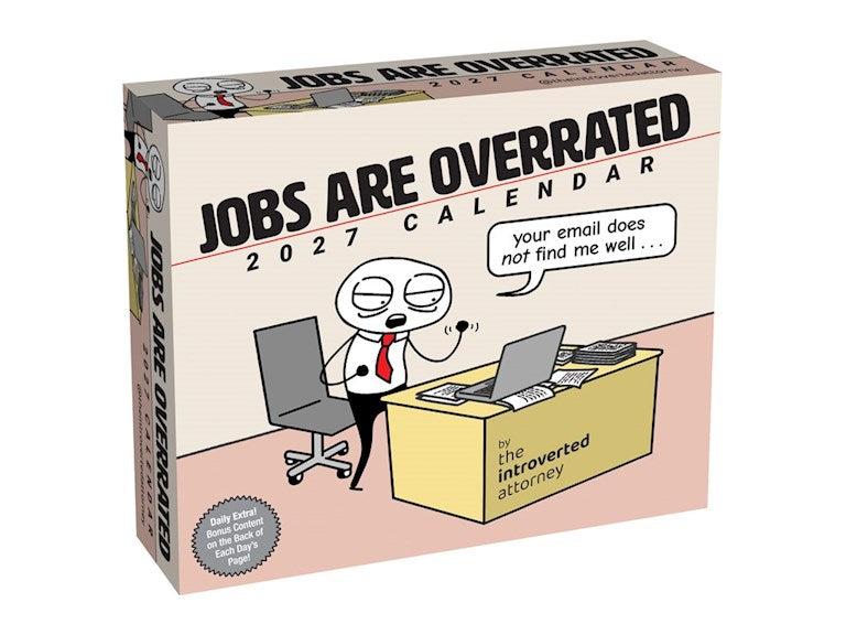 Jobs Are Overrated 2027 Box Calendar