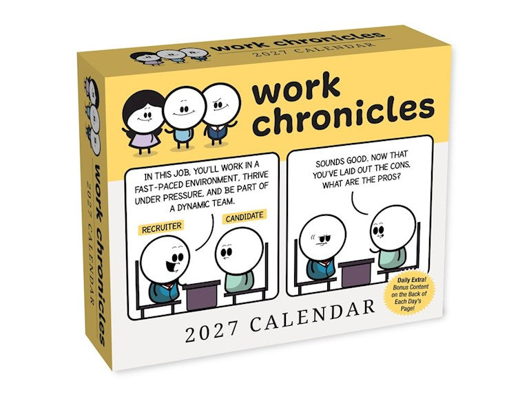 Work Chronicles 2027 Box Calendar