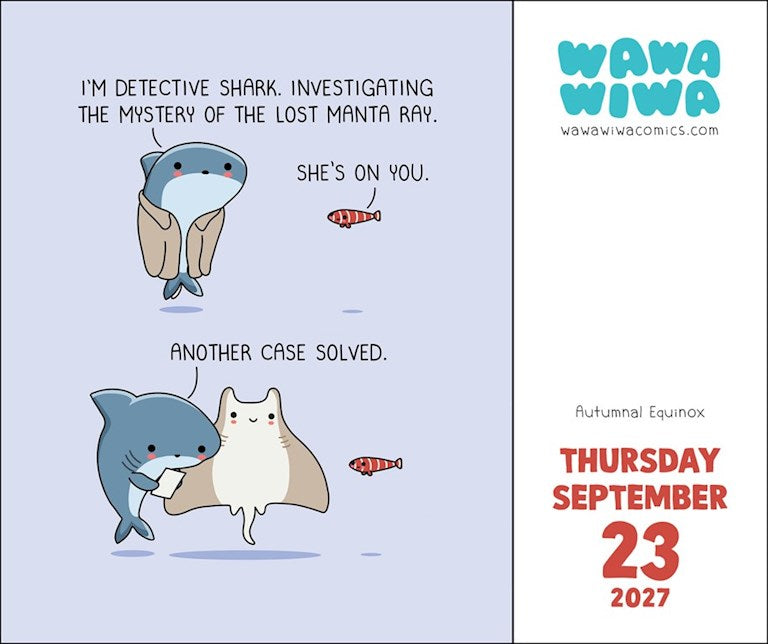 Wawawiwa 2027 Box Calendar