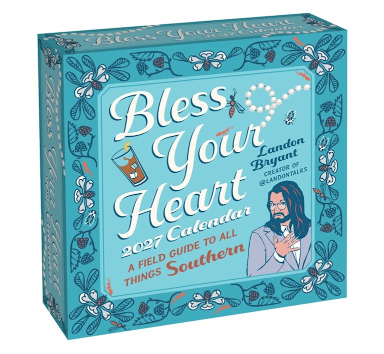Landon Bryant Bless Your Heart 2027 Box Calendar